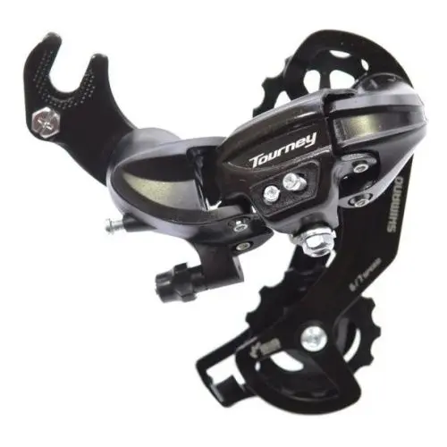 Переключатель скоростей задний Shimano Tourney TY300 6/7 ск крепление на ось от магазина Супер Спорт