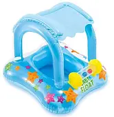 Ходунки INTEX надувные Baby Float с тентом 81*66 см от магазина Супер Спорт